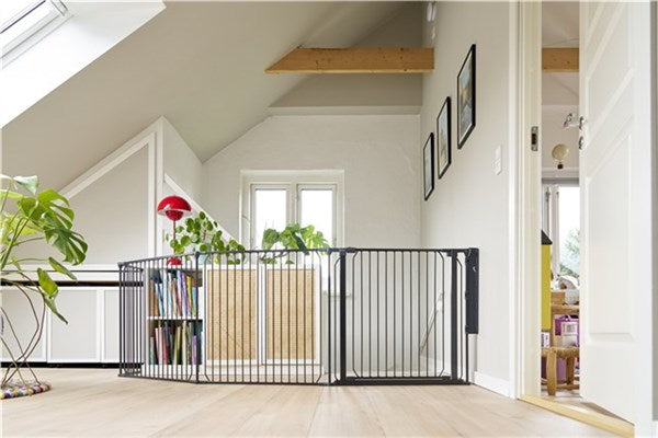 Förlängning BabyDan CombiFit & BabyDan Carl Säkerhetsgrind Barngrind 72 cm - Svart