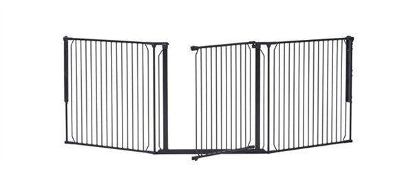 BabyDan CombiFit L Säkerhetsgrindar - Svart 90cm - 223cm
