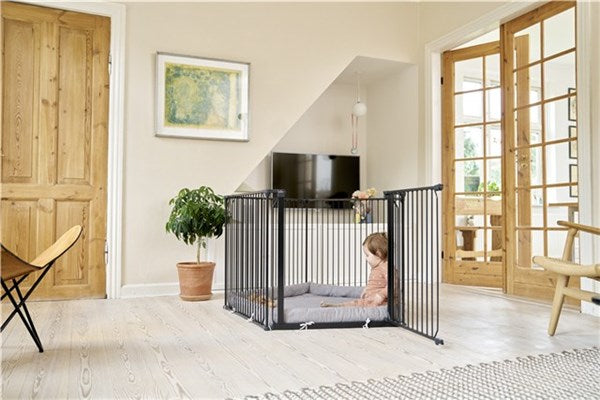 BabyDan CombiFit 5-sidig Lekhage - Svart