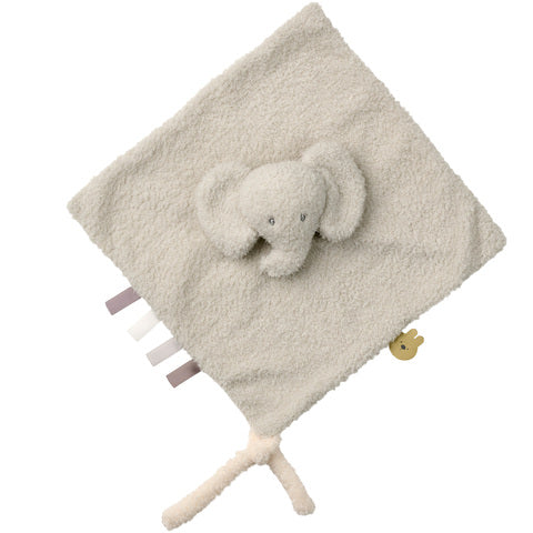 Nattou Teddy Snuttefilt – Elefant, Ljusgrå