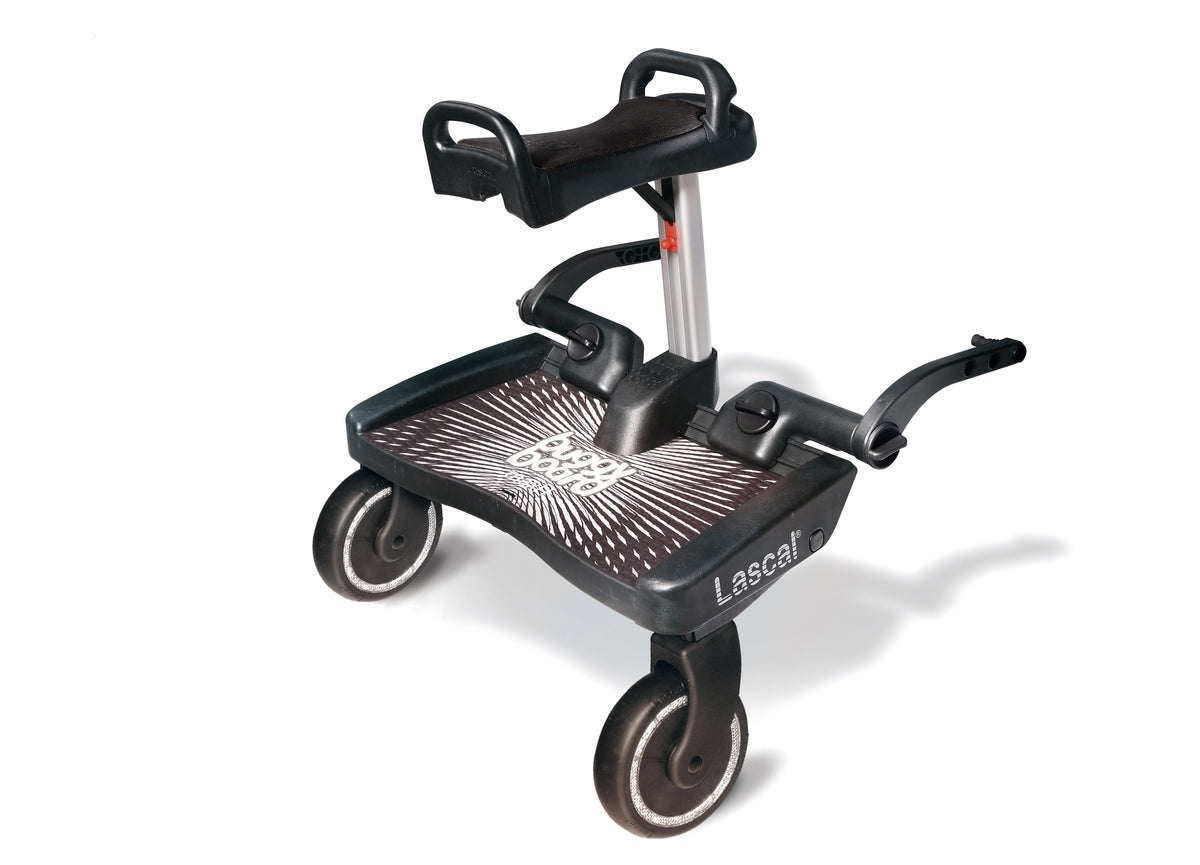 Lascal Buggy Board Maxi + Sadel – Svart