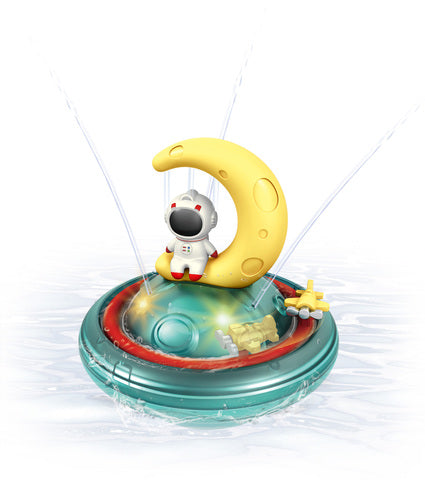 Carlo Baby Vattensprutande Astronaut med ljus +12 m