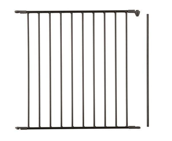 Förlängning BabyDan Flex & BabyDan OLAF Säkerhetsgrind Barngrind 72 cm - Svart