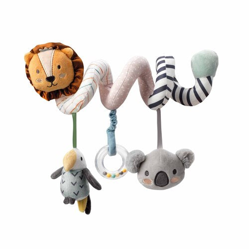 Nuby Animal Adventures Barnvagnsleksak Spiral – Från 0 månader