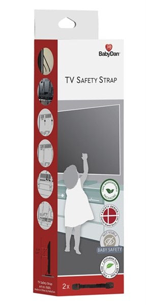 BabyDan TV Safety Strap - Svart