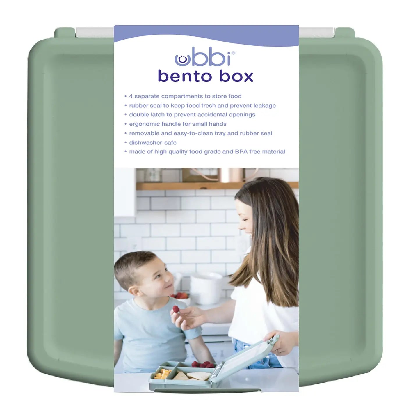 UBBI Lunchlåda - Grön