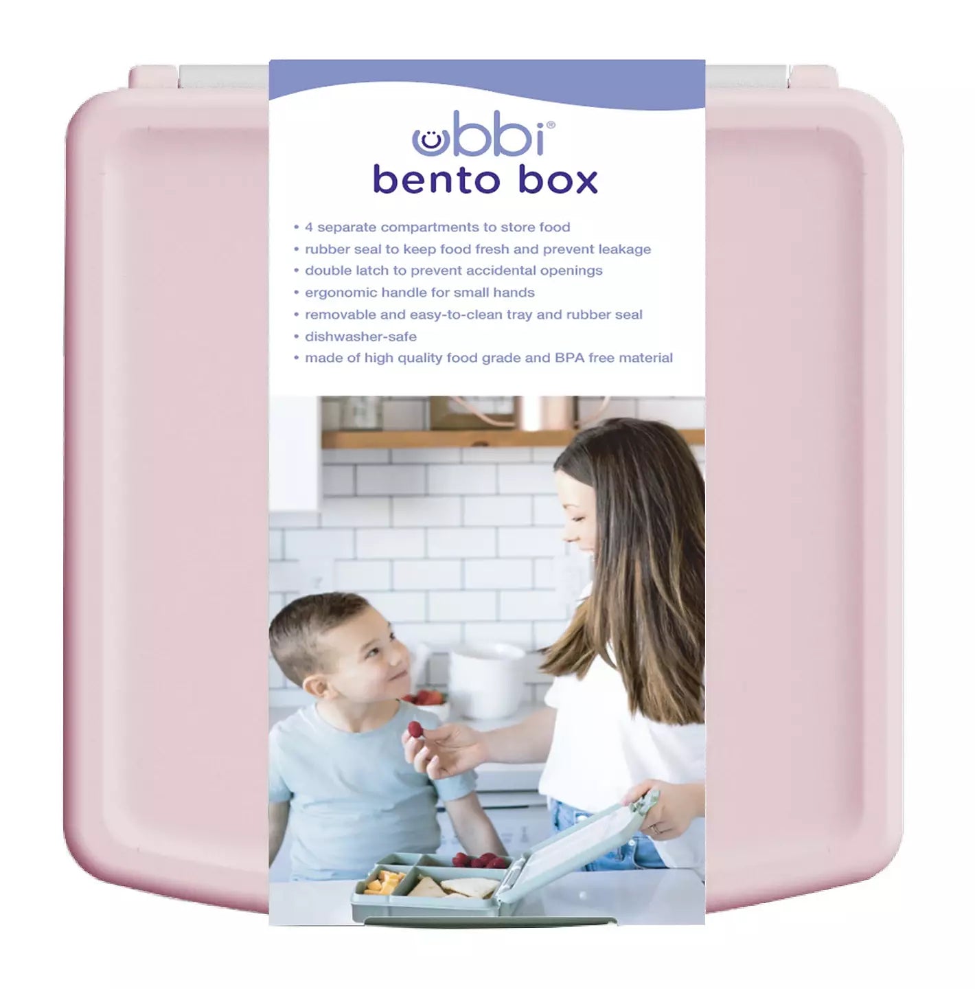UBBI Lunchlåda - Rosa