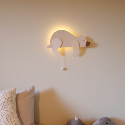 Oh Poppy! Ted Björn Vägglampa